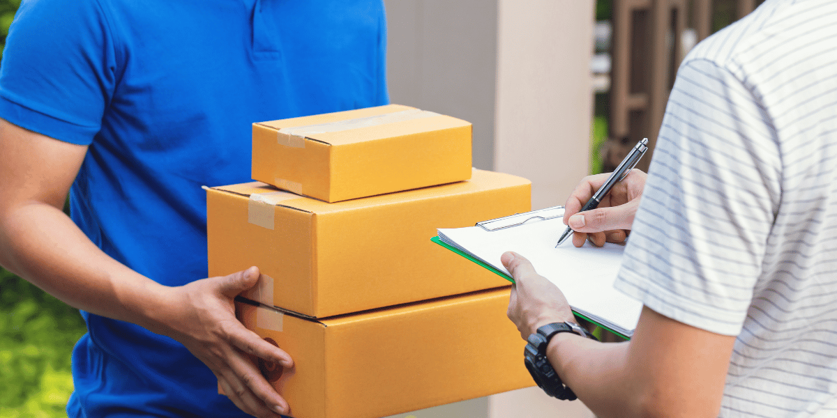 Servicio profesional para enviar un paquete nacional